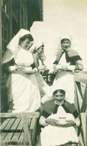 Enfermeras británicas durante la IWW
